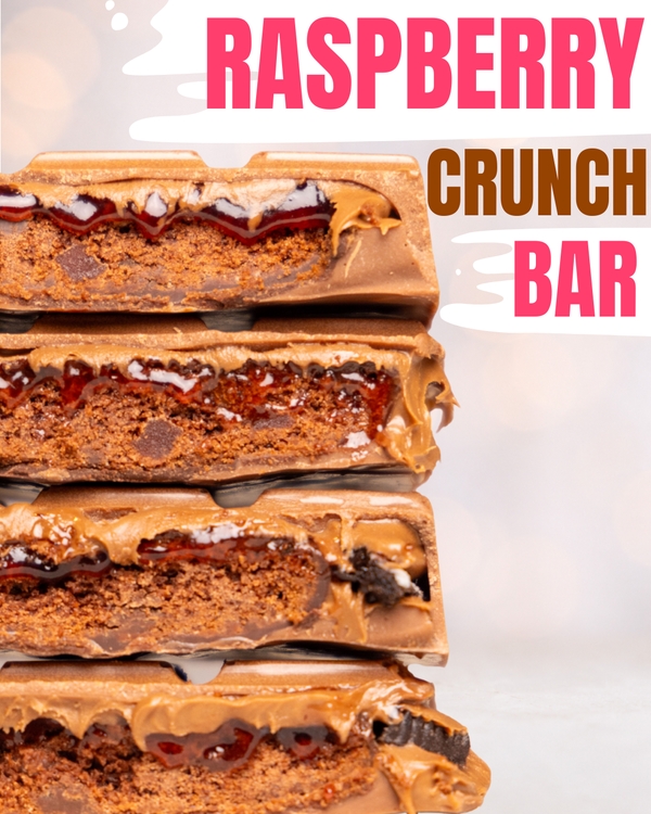 Raspberry Chocolate Crunch Extra Thick Slab