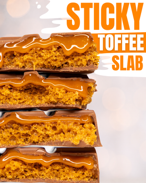 Sticky Toffee Filled Extra Thick Slab
