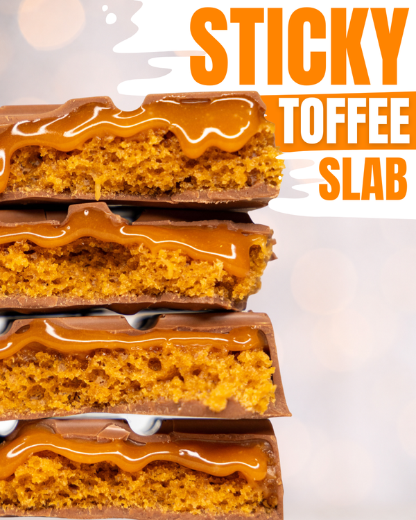 Sticky Toffee Filled Extra Thick Slab
