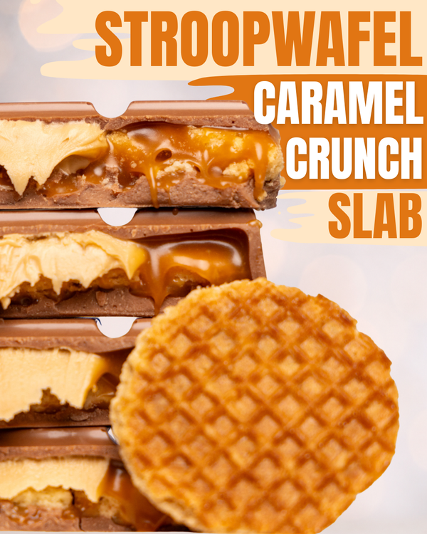 Stroopwafel Caramel Crunch Extra Thick Slab