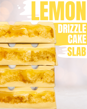 Lemon Drizzle Cake Extra Thick Slab