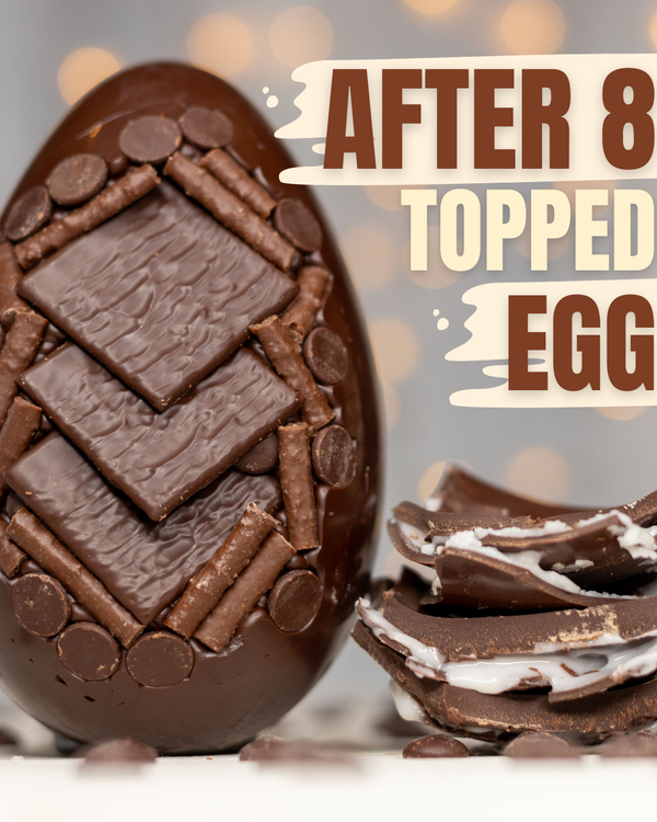 After Eight Topped Easter Egg