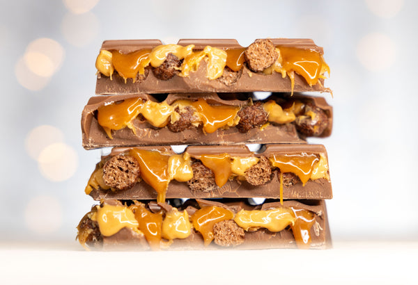 Peanut Caramel Crunch Extra Thick Slab