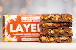 Peanut Caramel Crunch Extra Thick Slab