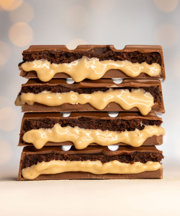 Kinder Brownie Filled Extra Thick Slab