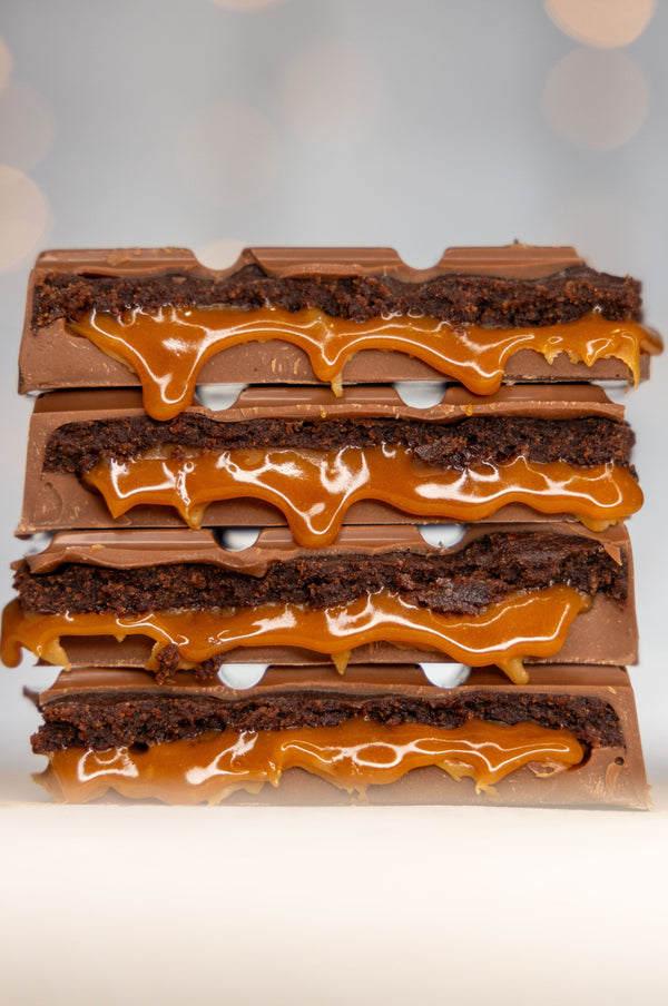 Caramel Brownie Extra Filled Thick Slab