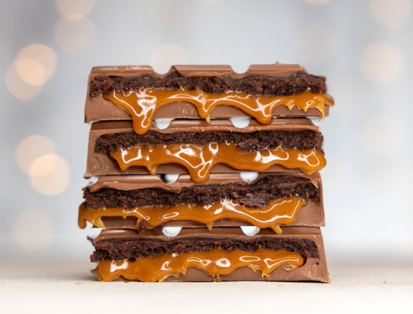 Caramel Brownie Extra Filled Thick Slab