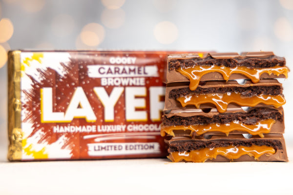 Caramel Brownie Extra Filled Thick Slab