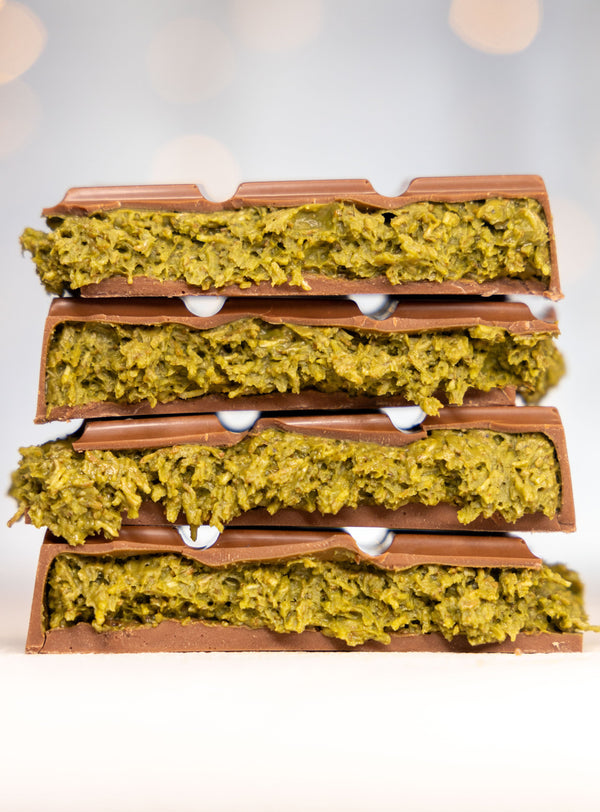 Pistachio Crunch Extra Thick Slab