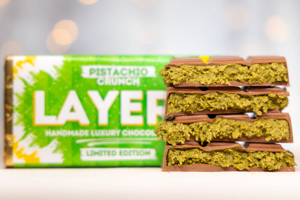 Pistachio Crunch Extra Thick Slab