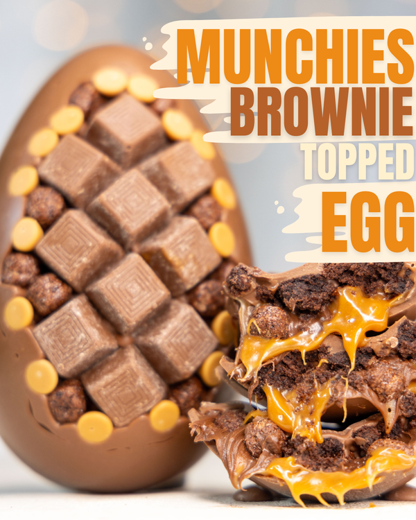 Munchies Brownie Filled Easter Egg