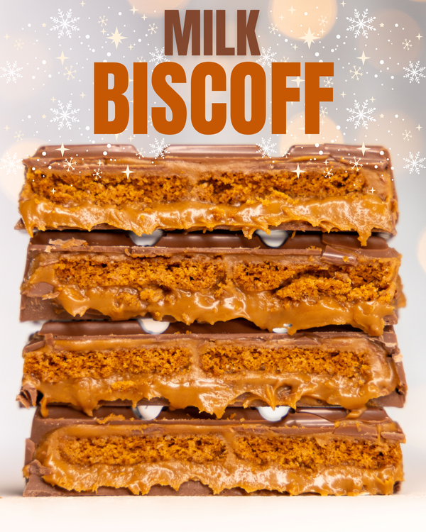 Milk Biscoff Flavour Extra Thick Slab