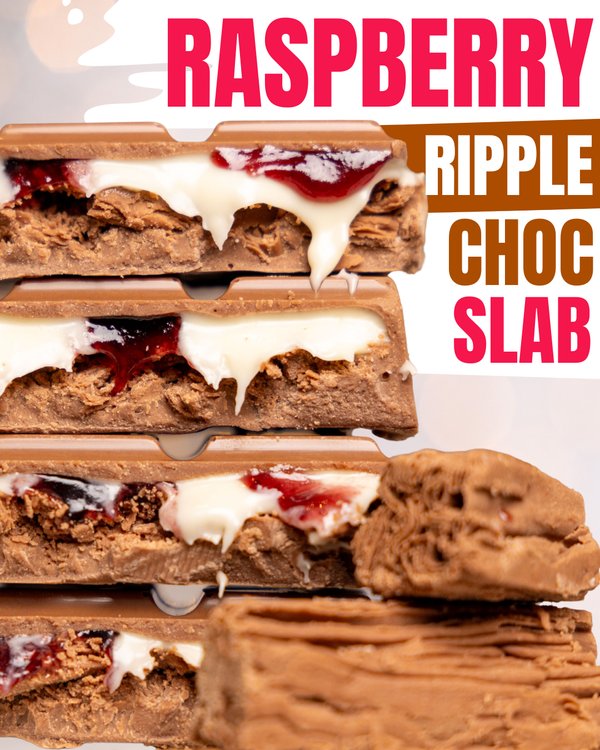The Raspberry Ripple Extra Thick Slab