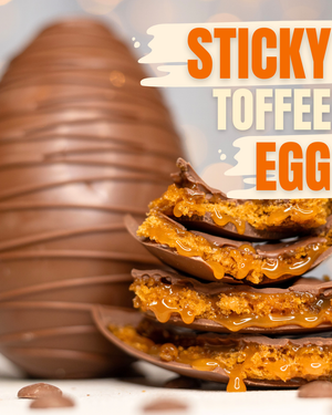 Sticky Toffee Pudding Easter Egg