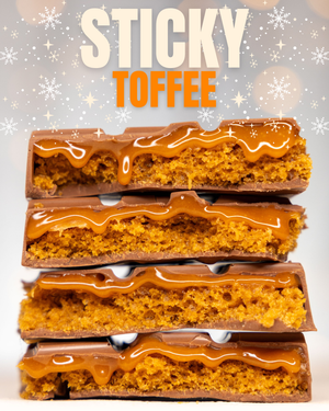 Sticky Toffee Filled Extra Thick Slab