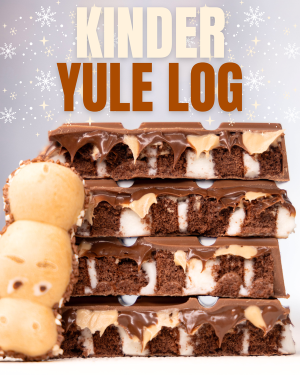 Kinder Yule Log extra thick slab