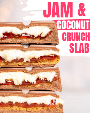 Jam & Coconut Extra Thick Slab