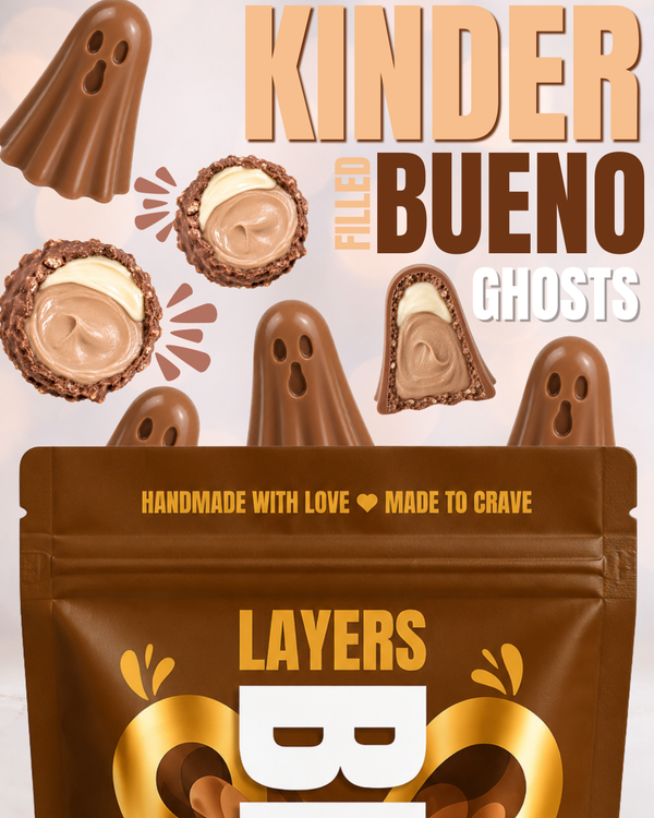 Kinder Filled Ghost Bites