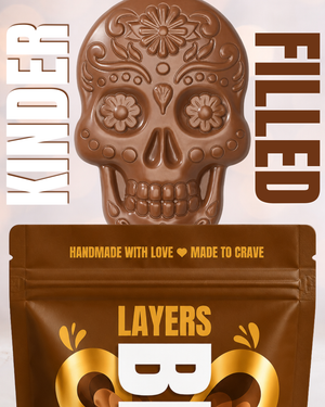 Kinder Filled Skull