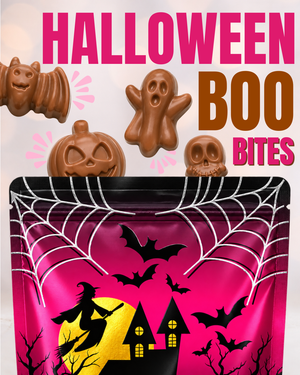 Halloween Solid Belgian Chocolate Treat Bag