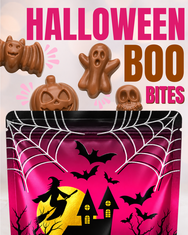 Halloween Solid Belgian Chocolate Treat Bag