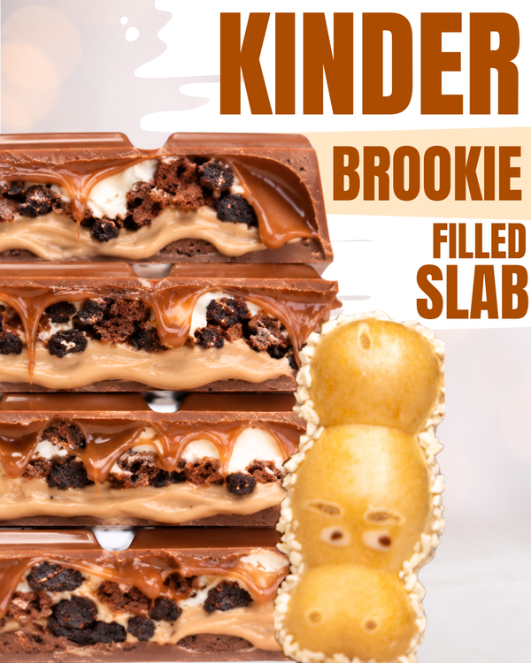 Kinder Filled Brookie Extra Thick Slab