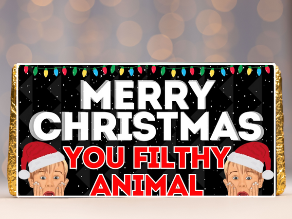 You filthy animal....